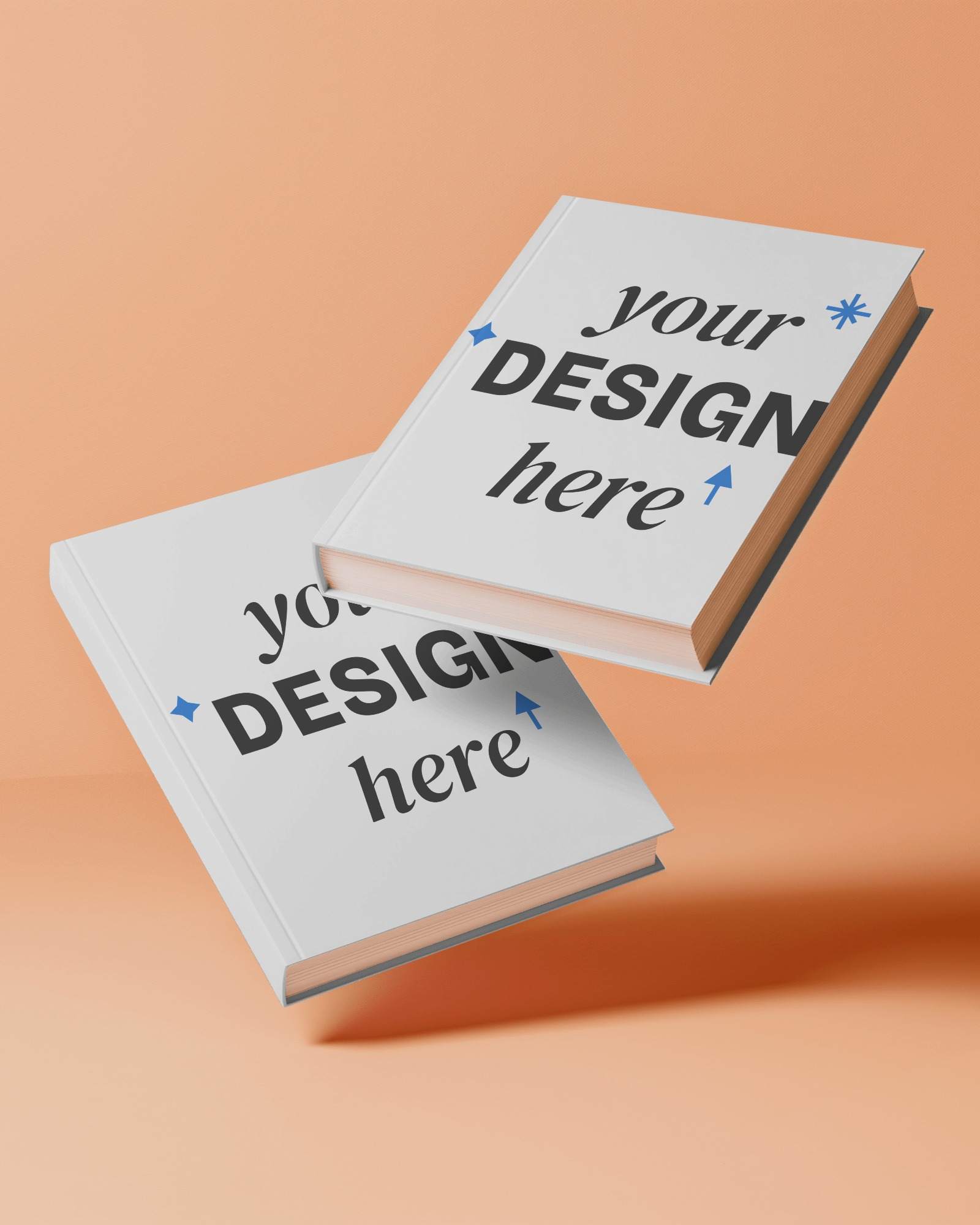 Book mockup 3d free