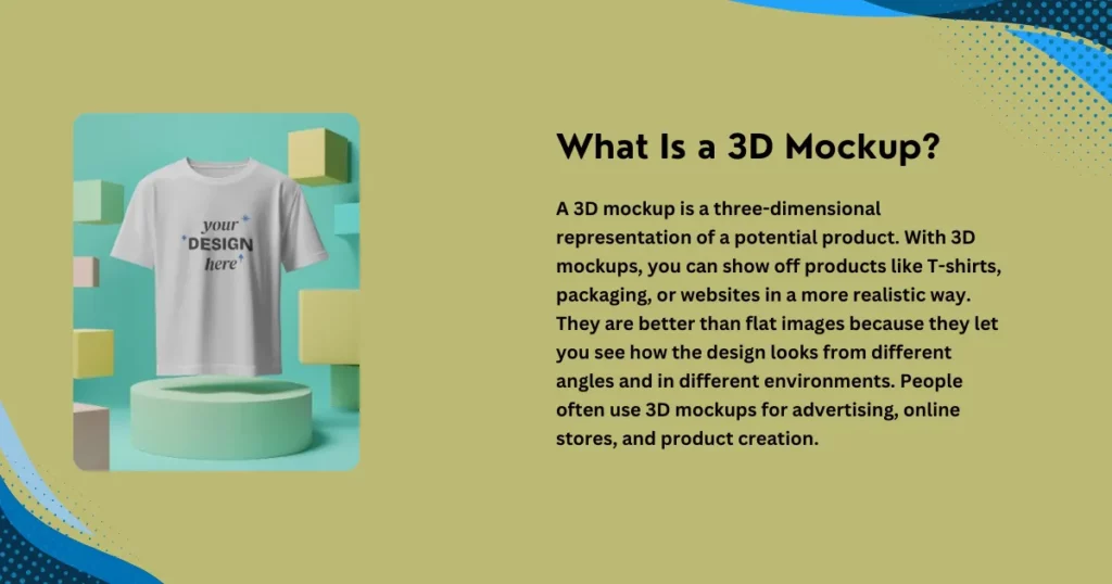 what is a 3d mockup - real answer