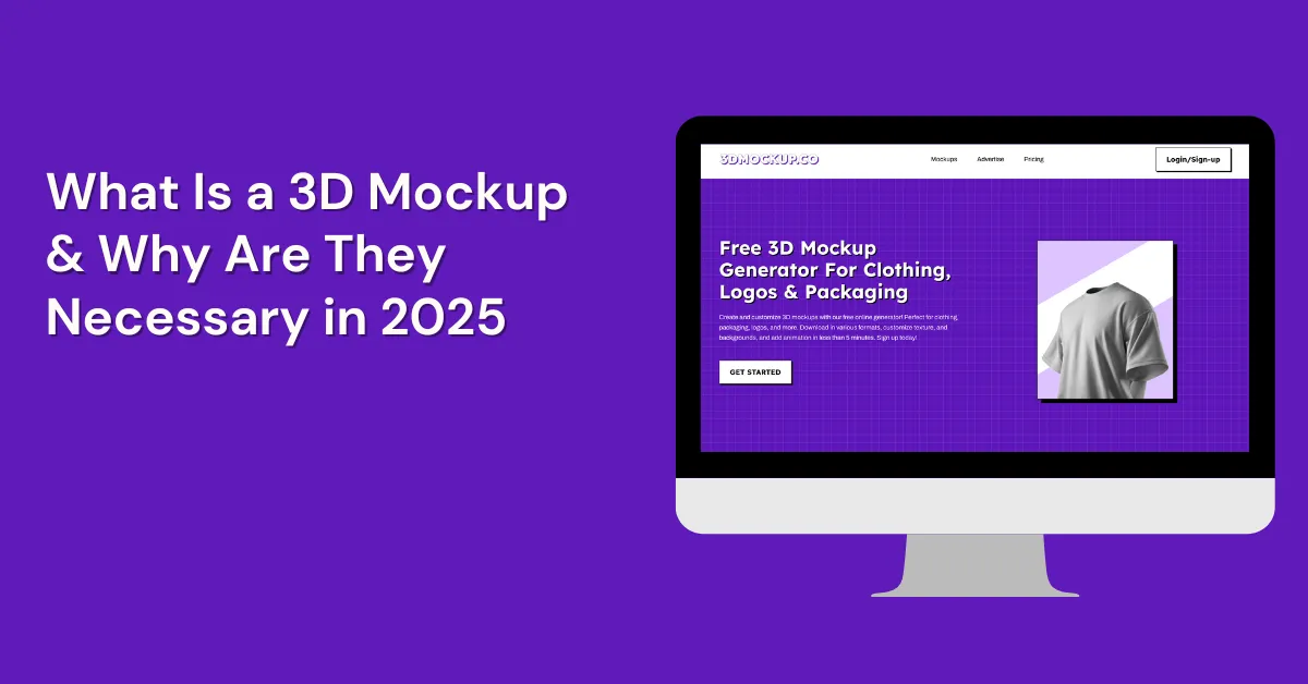 What Is a 3D Mockup & Why Are They Necessary in 2025