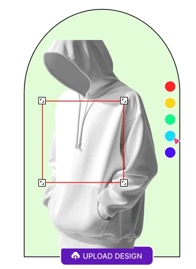 Upload 3d hoodie mockup