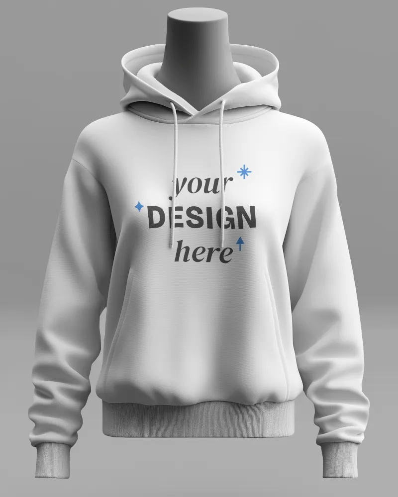 expressive hoodie mockup