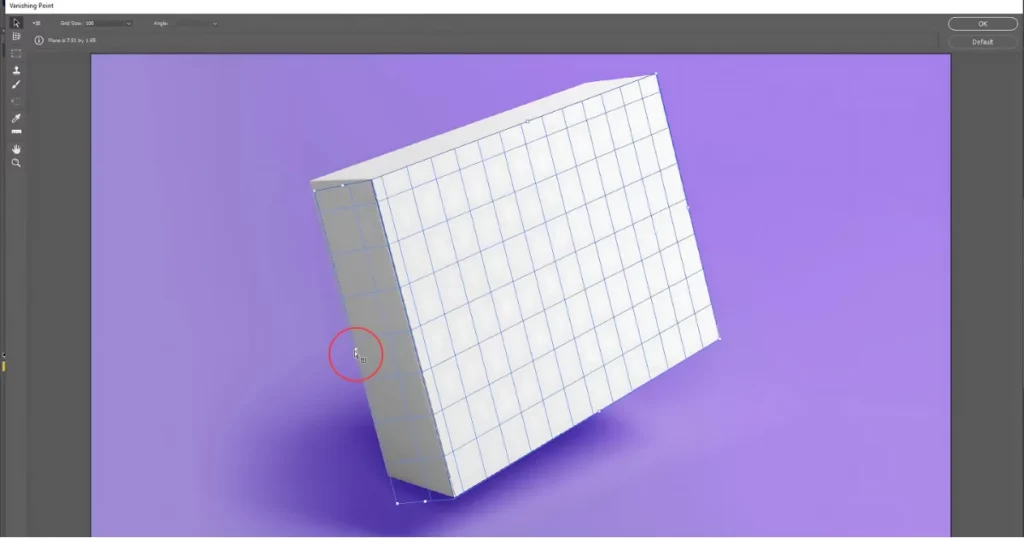 hold ctrl and drag from one corner to another to create the grid