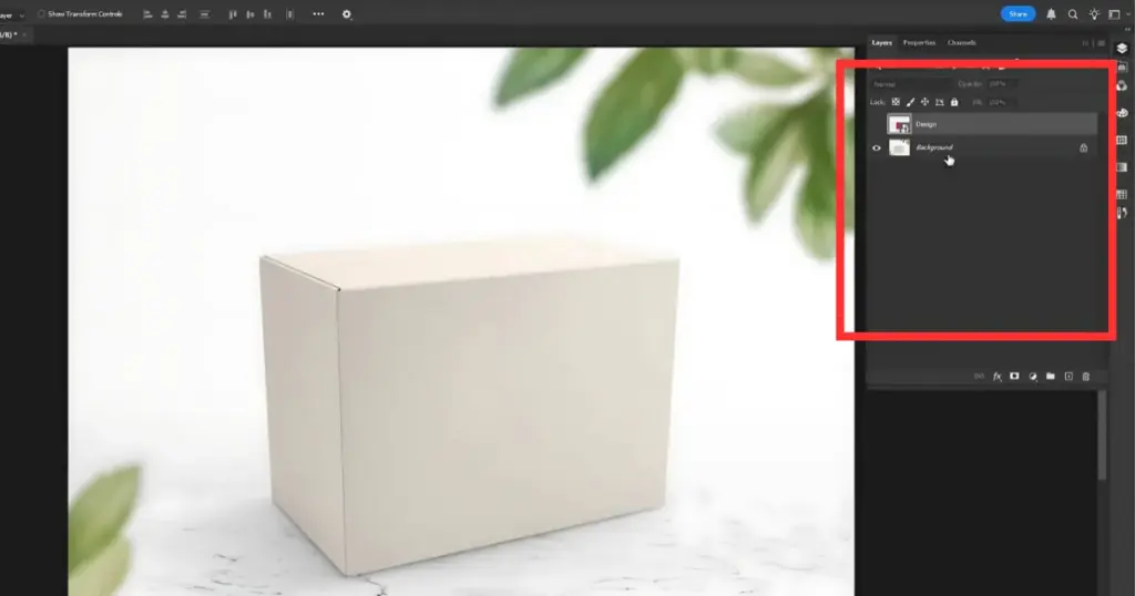 prepare your layers in photoshop