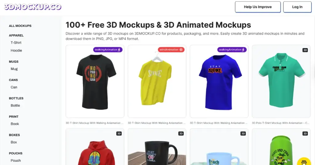 3dmockup.co virtualthreads io alternative free