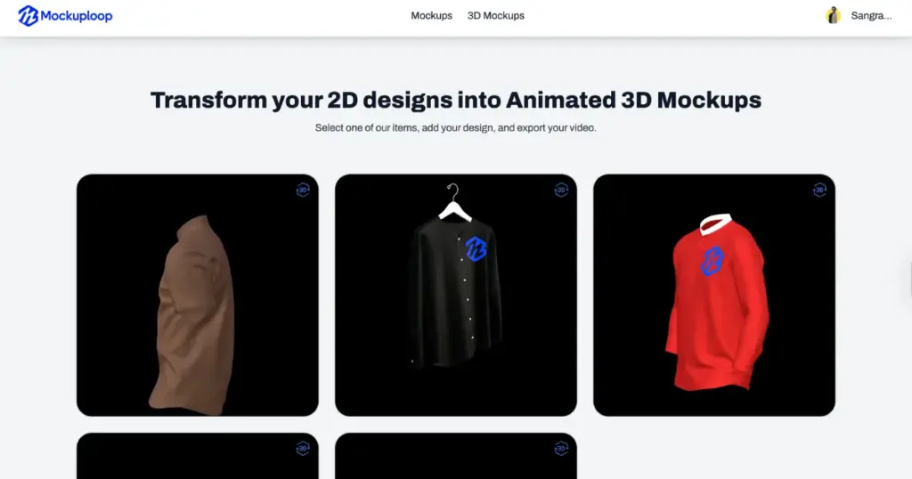 mockuploop 3d mockup tool