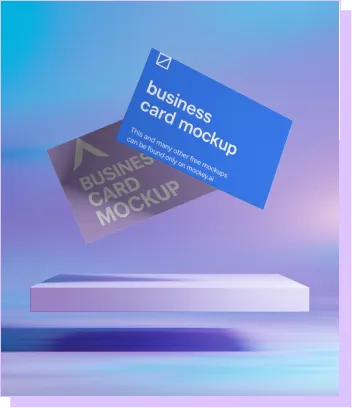 Free 3d Business Card Mockup Generator Online - No Watermark
