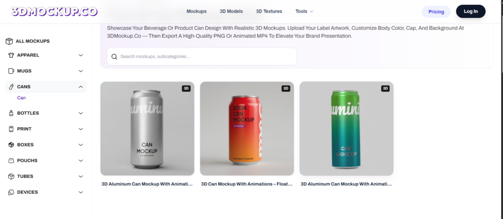 open can mockup
