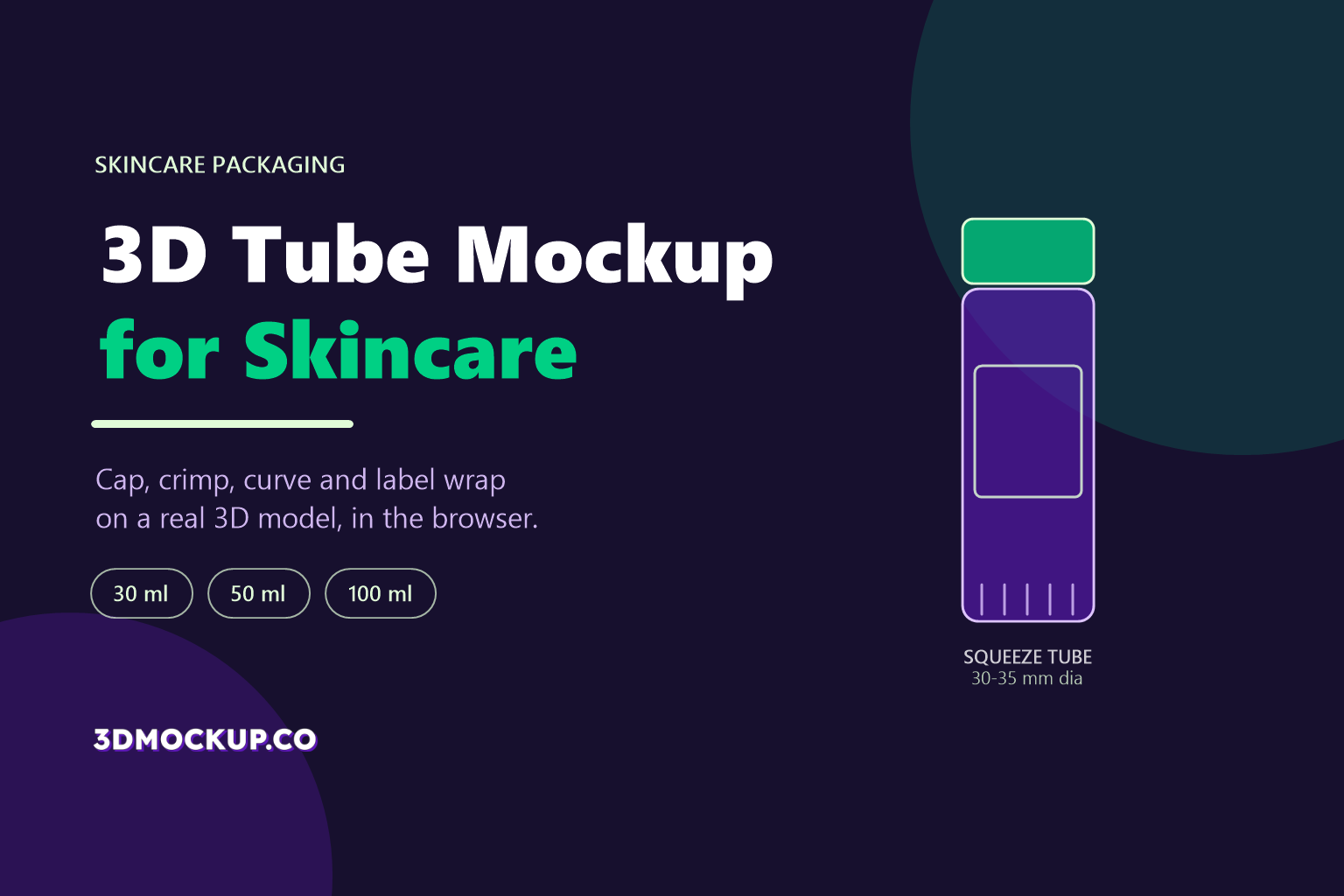 How to Make a 3D Tube Mockup for Skincare